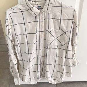 Old Navy Boyfriend Style Button Up